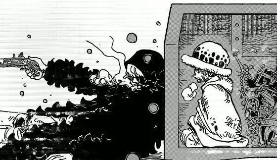 Corazon et ses adieux à Law