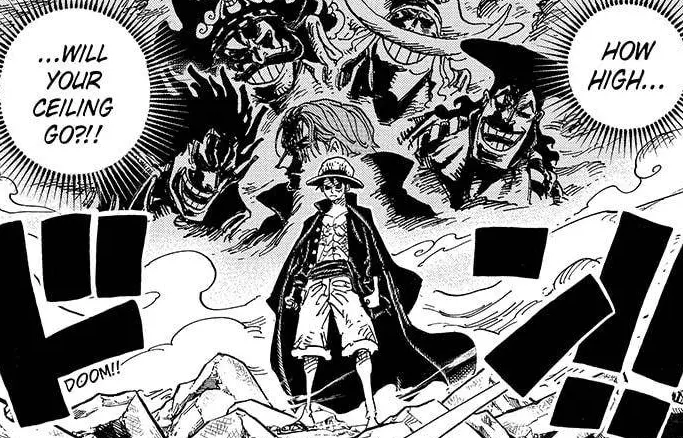 Kaido met luffy au même niveau de force que Roger, Barbe Blanche, Oden, Shanks et Xebec